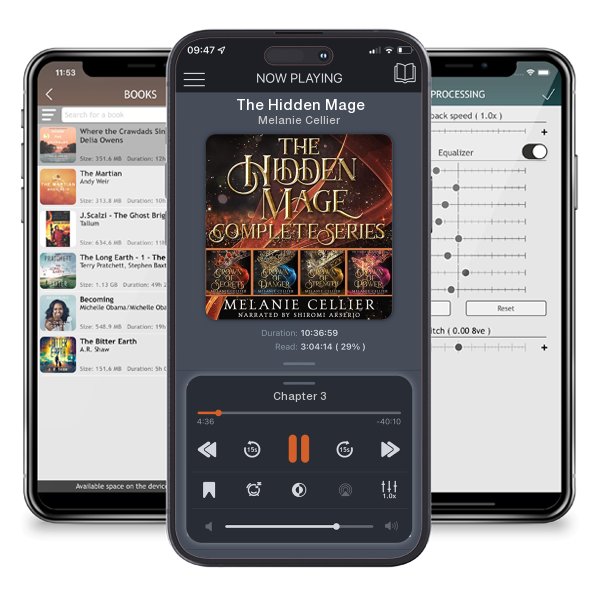Download fo free audiobook The Hidden Mage by Melanie Cellier and listen anywhere on your iOS devices in the ListenBook app.