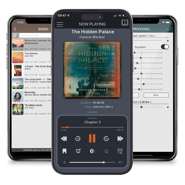Download fo free audiobook The Hidden Palace by Helene Wecker and listen anywhere on your iOS devices in the ListenBook app.