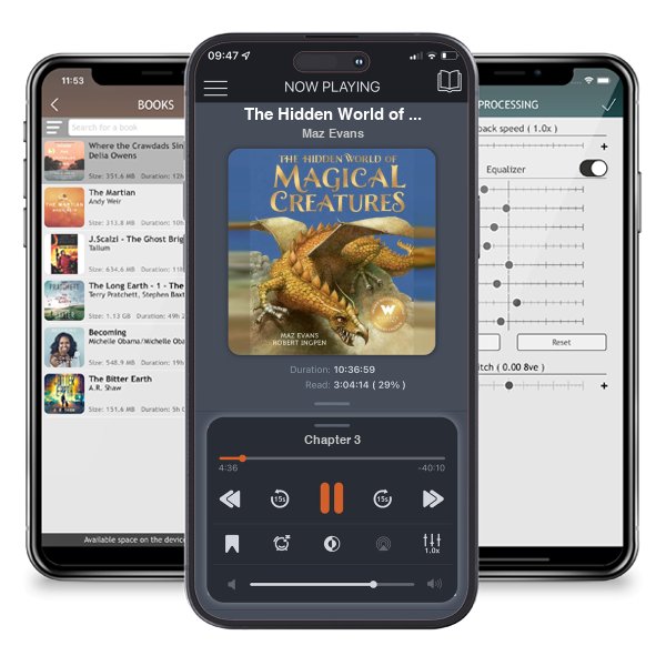 Download fo free audiobook The Hidden World of Magical Creatures by Maz Evans and listen anywhere on your iOS devices in the ListenBook app.