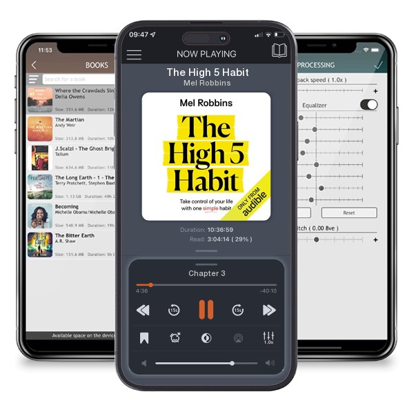 Download fo free audiobook The High 5 Habit by Mel Robbins and listen anywhere on your iOS devices in the ListenBook app.