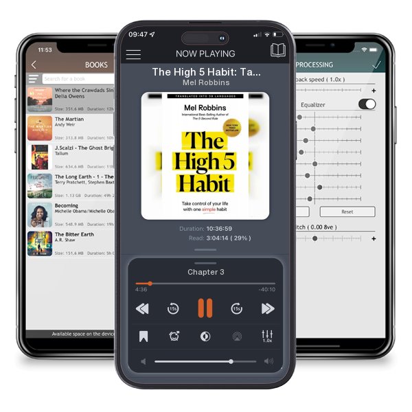 Download fo free audiobook The High 5 Habit: Take Control of Your Life with One Simple... by Mel Robbins and listen anywhere on your iOS devices in the ListenBook app.