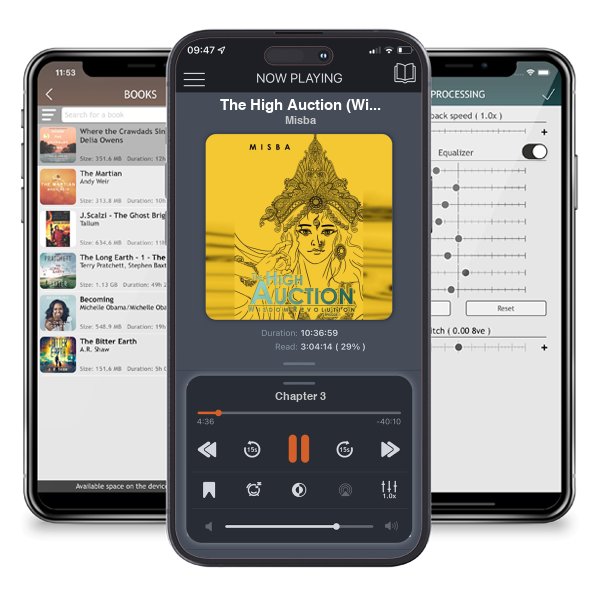 Download fo free audiobook The High Auction (Wisdom Revolution, #1) by Misba and listen anywhere on your iOS devices in the ListenBook app.