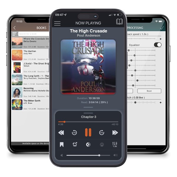 Download fo free audiobook The High Crusade by Poul Anderson and listen anywhere on your iOS devices in the ListenBook app.