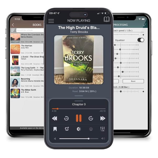 Download fo free audiobook The High Druid's Blade by Terry Brooks and listen anywhere on your iOS devices in the ListenBook app.