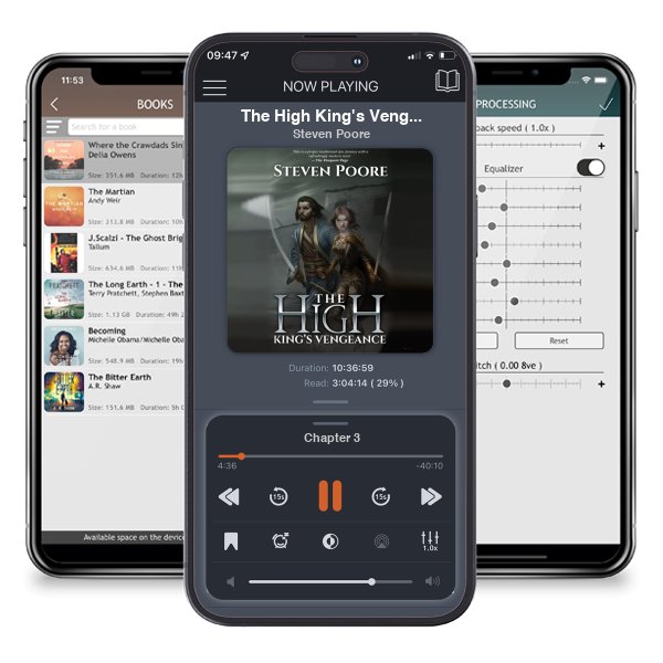 Download fo free audiobook The High King\'s Vengeance (Malessar\'s Curse, #2) by Steven Poore and listen anywhere on your iOS devices in the ListenBook app.