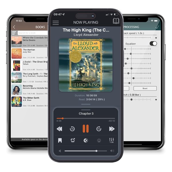 Download fo free audiobook The High King (The Chronicles of Prydain, #5) by Lloyd Alexander and listen anywhere on your iOS devices in the ListenBook app.