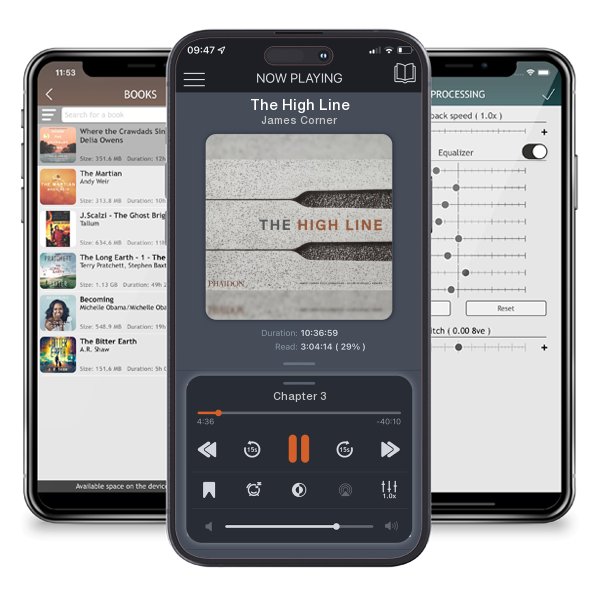 Download fo free audiobook The High Line by James Corner and listen anywhere on your iOS devices in the ListenBook app.