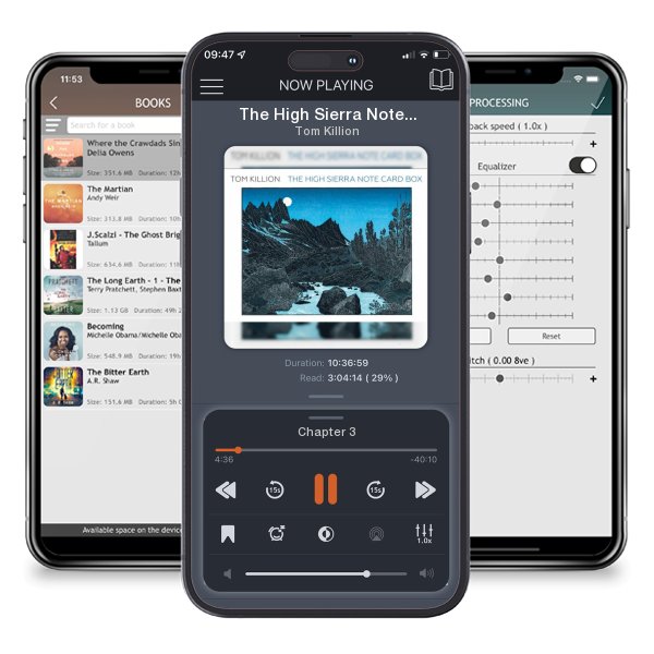 Download fo free audiobook The High Sierra Note Card Box by Tom Killion and listen anywhere on your iOS devices in the ListenBook app.