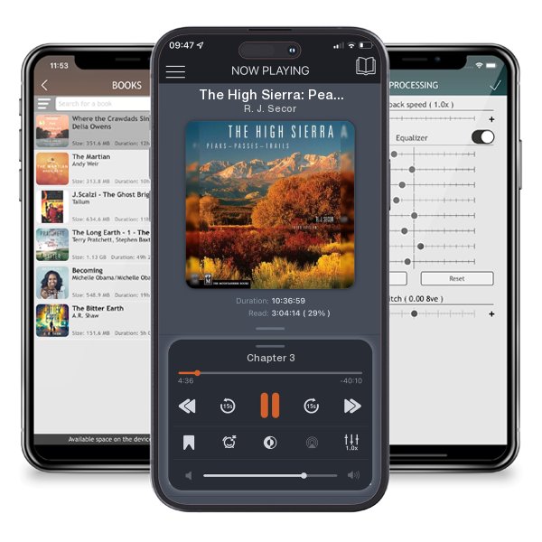 Download fo free audiobook The High Sierra: Peaks, Passes, Trails by R. J. Secor and listen anywhere on your iOS devices in the ListenBook app.