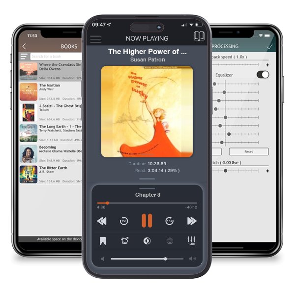 Download fo free audiobook The Higher Power of Lucky (The Hard Pan Trilogy, #1) by Susan Patron and listen anywhere on your iOS devices in the ListenBook app.