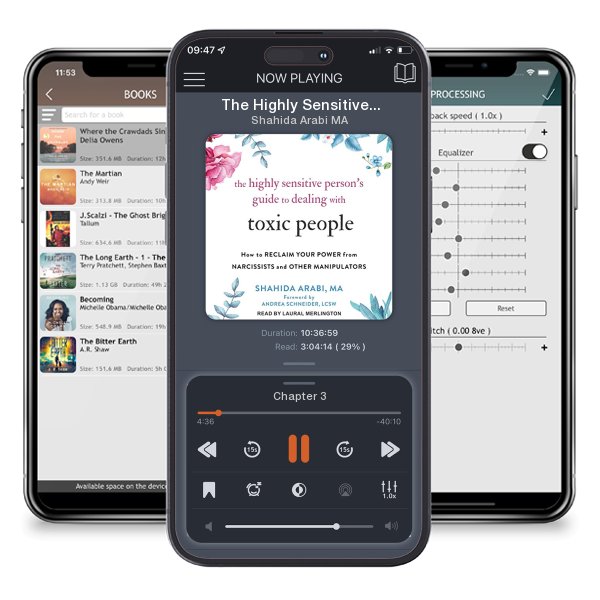 Download fo free audiobook The Highly Sensitive Person’s Guide to Dealing with Toxic People by Shahida Arabi MA and listen anywhere on your iOS devices in the ListenBook app.