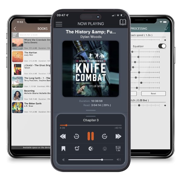 Download fo free audiobook The History & Fundamentals of Knife Combat by Dylan Woods and listen anywhere on your iOS devices in the ListenBook app.