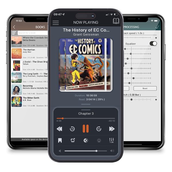 Download fo free audiobook The History of EC Comics by Grant Geissman and listen anywhere on your iOS devices in the ListenBook app.