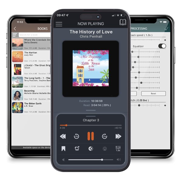 Download fo free audiobook The History of Love by Chris Penhall and listen anywhere on your iOS devices in the ListenBook app.