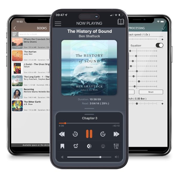 Download fo free audiobook The History of Sound by Ben Shattuck and listen anywhere on your iOS devices in the ListenBook app.