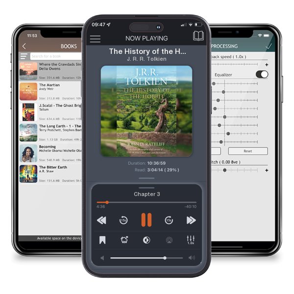 Download fo free audiobook The History of the Hobbit by J. R. R. Tolkien and listen anywhere on your iOS devices in the ListenBook app.