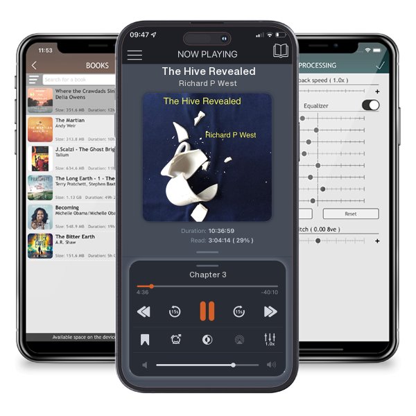 Download fo free audiobook The Hive Revealed by Richard P West and listen anywhere on your iOS devices in the ListenBook app.