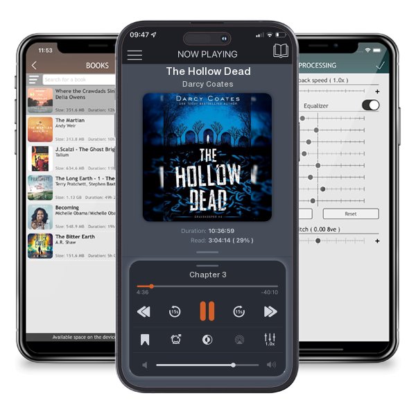 Download fo free audiobook The Hollow Dead by Darcy Coates and listen anywhere on your iOS devices in the ListenBook app.