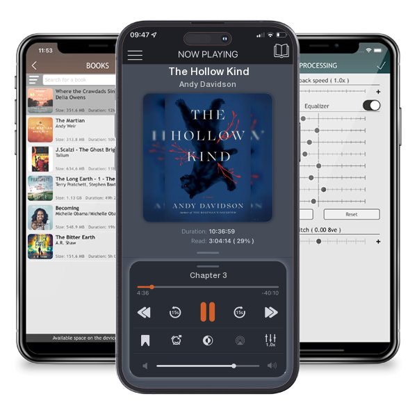 Download fo free audiobook The Hollow Kind by Andy Davidson and listen anywhere on your iOS devices in the ListenBook app.