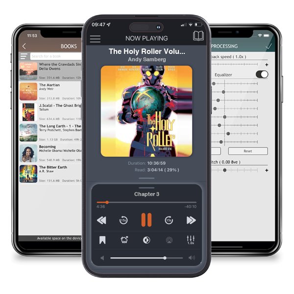 Download fo free audiobook The Holy Roller Volume 1 by Andy Samberg and listen anywhere on your iOS devices in the ListenBook app.