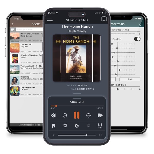 Download fo free audiobook The Home Ranch by Ralph Moody and listen anywhere on your iOS devices in the ListenBook app.