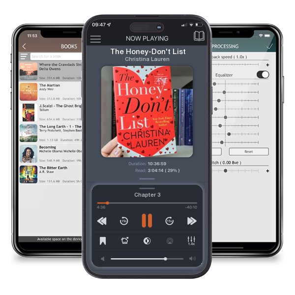 Download fo free audiobook The Honey-Don't List by Christina Lauren and listen anywhere on your iOS devices in the ListenBook app.