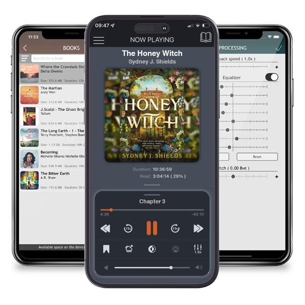 Download fo free audiobook The Honey Witch by Sydney J. Shields and listen anywhere on your iOS devices in the ListenBook app.