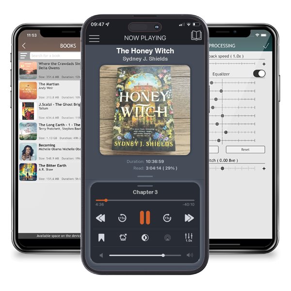 Download fo free audiobook The Honey Witch by Sydney J. Shields and listen anywhere on your iOS devices in the ListenBook app.