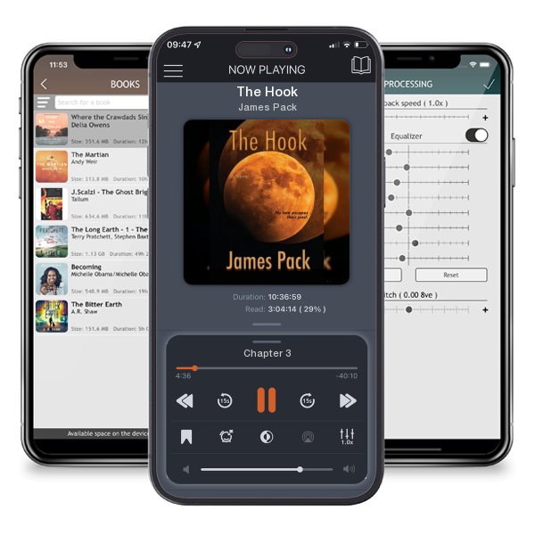 Download fo free audiobook The Hook by James Pack and listen anywhere on your iOS devices in the ListenBook app.