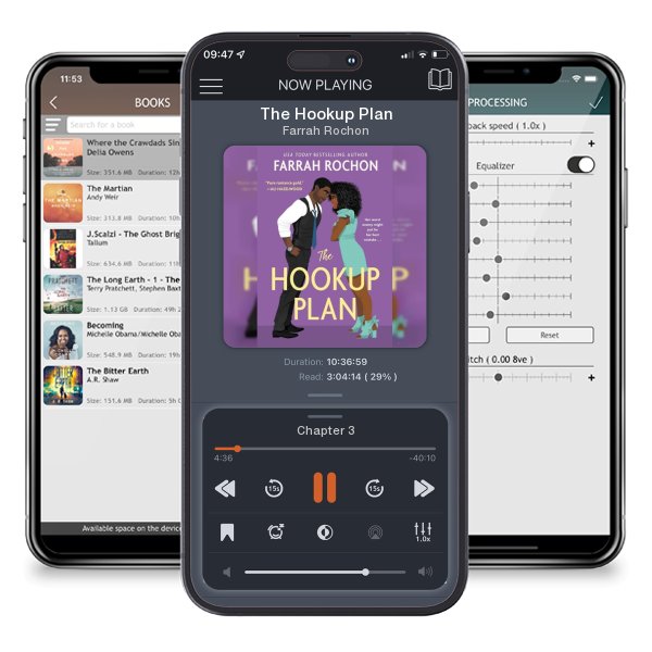 Download fo free audiobook The Hookup Plan by Farrah Rochon and listen anywhere on your iOS devices in the ListenBook app.
