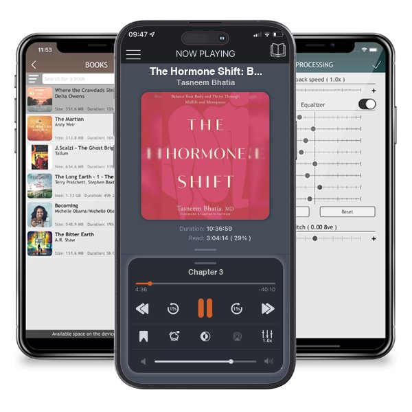 Download fo free audiobook The Hormone Shift: Balance Your Body and Thrive Through... by Tasneem Bhatia and listen anywhere on your iOS devices in the ListenBook app.