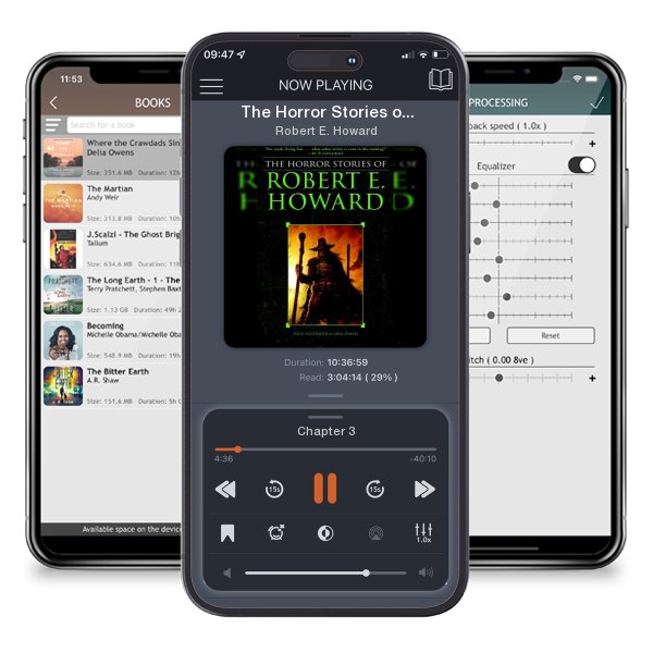 Download fo free audiobook The Horror Stories of Robert E. Howard by Robert E. Howard and listen anywhere on your iOS devices in the ListenBook app.