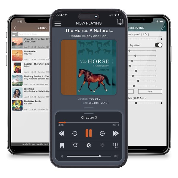 Download fo free audiobook The Horse: A Natural History by Debbie Busby and Catrin Rutland and listen anywhere on your iOS devices in the ListenBook app.
