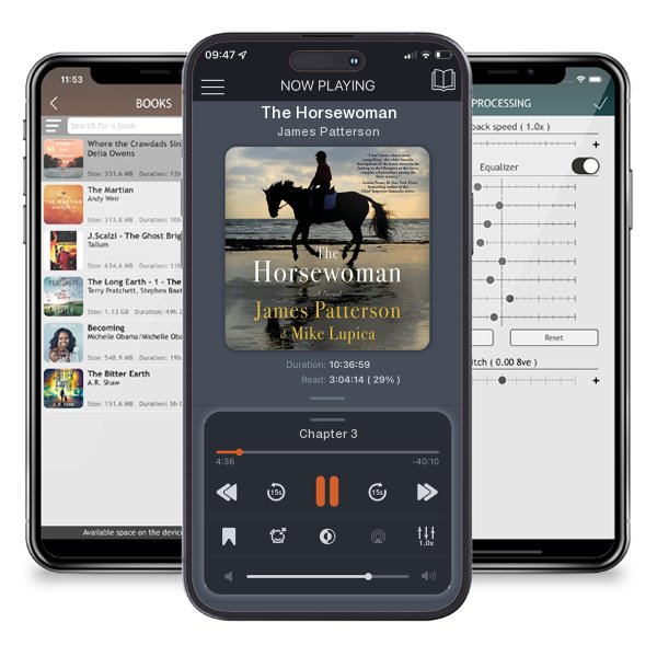 Download fo free audiobook The Horsewoman by James Patterson and listen anywhere on your iOS devices in the ListenBook app.