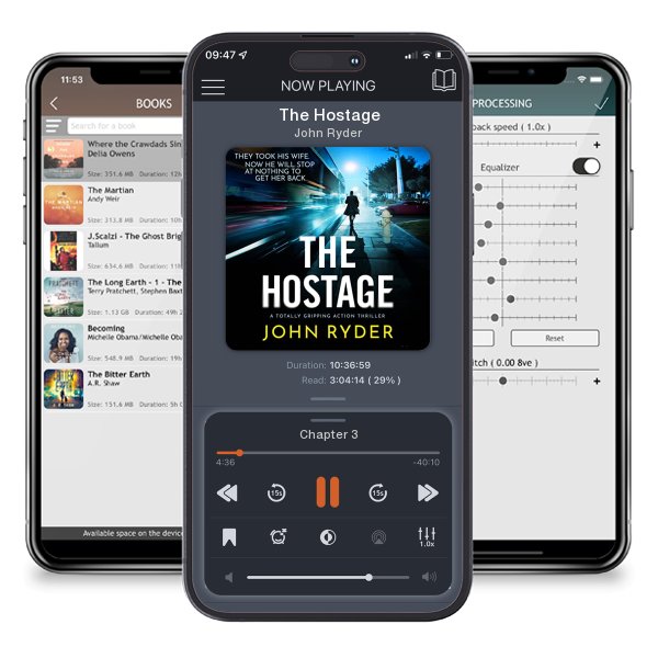 Download fo free audiobook The Hostage by John Ryder and listen anywhere on your iOS devices in the ListenBook app.