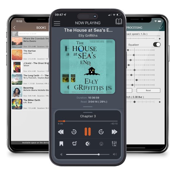 Download fo free audiobook The House at Sea's End: A Mystery by Elly Griffiths and listen anywhere on your iOS devices in the ListenBook app.