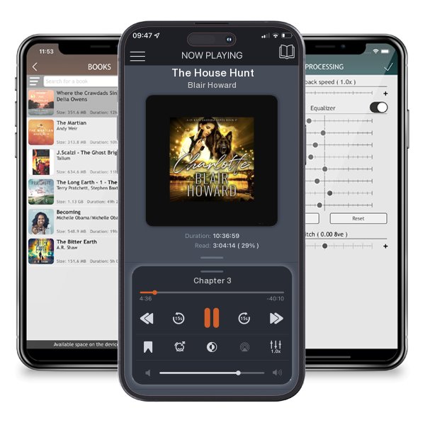 Download fo free audiobook The House Hunt by Blair Howard and listen anywhere on your iOS devices in the ListenBook app.