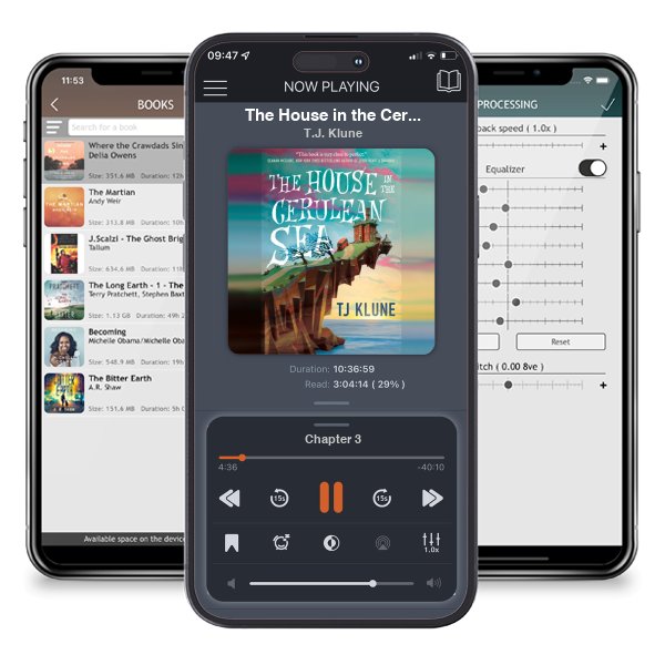 Download fo free audiobook The House in the Cerulean Sea (Cerulean Chronicles, #1) by T.J. Klune and listen anywhere on your iOS devices in the ListenBook app.