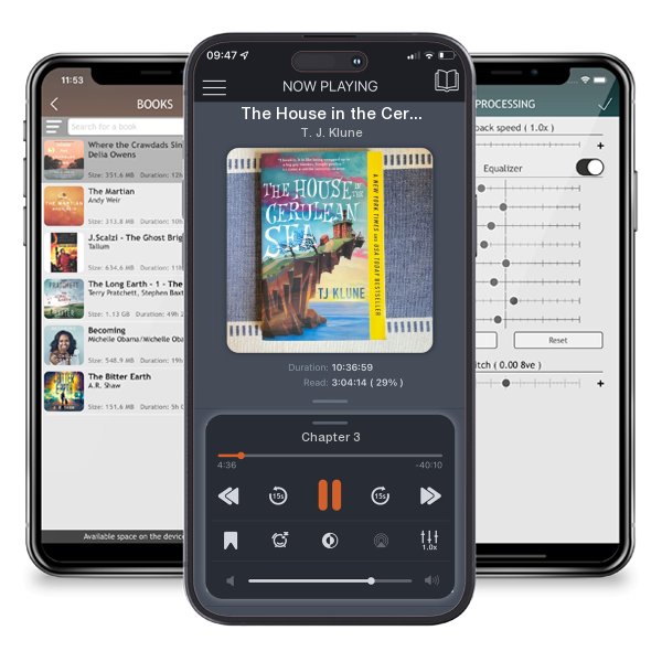 Download fo free audiobook The House in the Cerulean Sea by T. J. Klune and listen anywhere on your iOS devices in the ListenBook app.