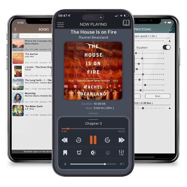 Download fo free audiobook The House Is on Fire by Rachel Beanland and listen anywhere on your iOS devices in the ListenBook app.
