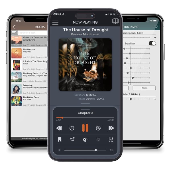 Download fo free audiobook The House of Drought by Dennis Mombauer and listen anywhere on your iOS devices in the ListenBook app.