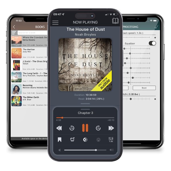 Download fo free audiobook The House of Dust by Noah Broyles and listen anywhere on your iOS devices in the ListenBook app.