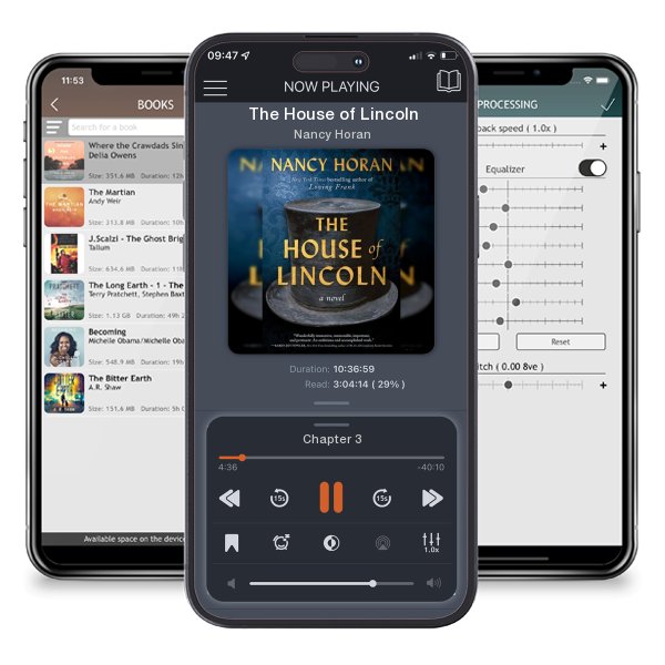 Download fo free audiobook The House of Lincoln by Nancy Horan and listen anywhere on your iOS devices in the ListenBook app.