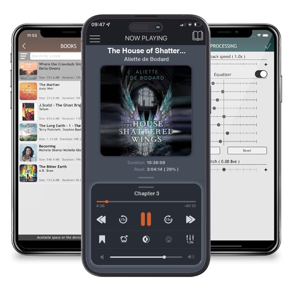 Download fo free audiobook The House of Shattered Wings (Dominion of the Fallen, #1) by Aliette de Bodard and listen anywhere on your iOS devices in the ListenBook app.