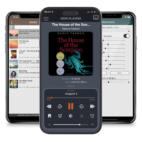 Download fo free audiobook The House of the Scorpion (Matteo Alacran, #1) by Nancy Farmer and listen anywhere on your iOS devices in the ListenBook app.