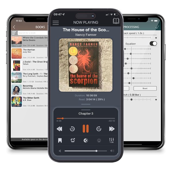 Download fo free audiobook The House of the Scorpion by Nancy Farmer and listen anywhere on your iOS devices in the ListenBook app.