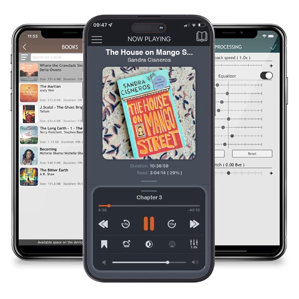 Download fo free audiobook The House on Mango Street by Sandra Cisneros and listen anywhere on your iOS devices in the ListenBook app.