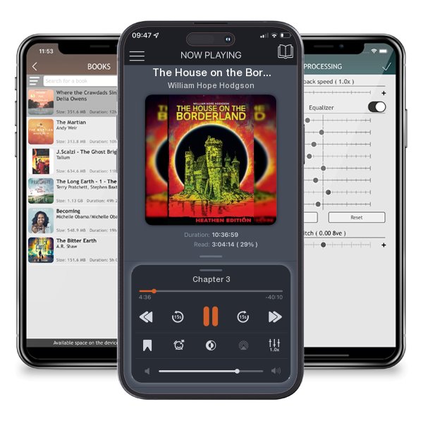 Download fo free audiobook The House on the Borderland (Heathen Edition) by William Hope Hodgson and listen anywhere on your iOS devices in the ListenBook app.