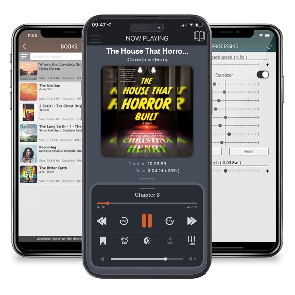 Download fo free audiobook The House That Horror Built by Christina Henry and listen anywhere on your iOS devices in the ListenBook app.