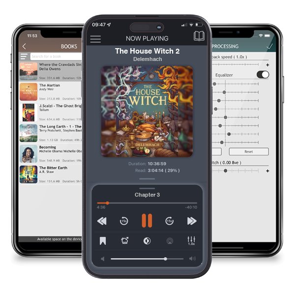 Download fo free audiobook The House Witch 2 by Delemhach and listen anywhere on your iOS devices in the ListenBook app.